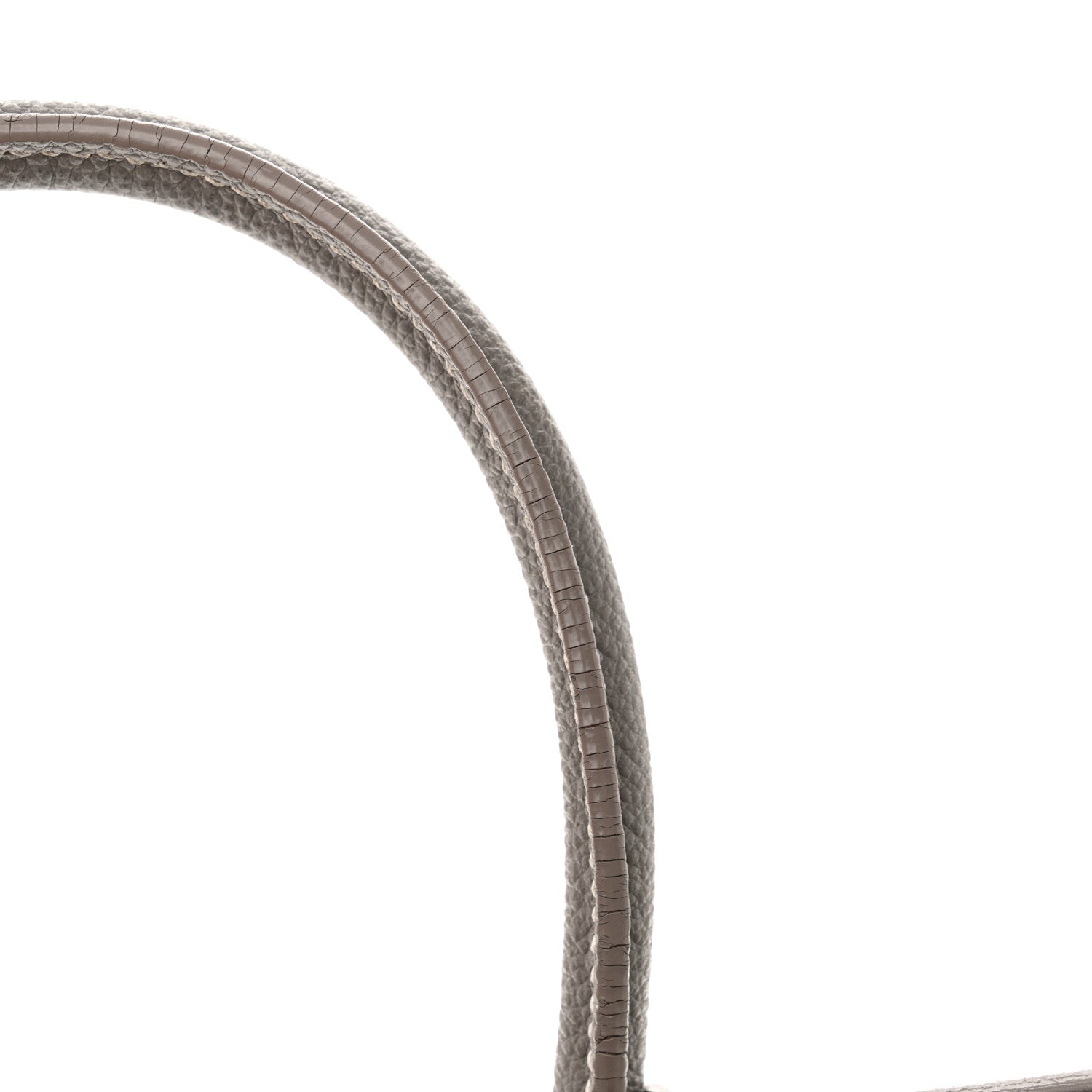 Saint Laurent Grained Calfskin Topstich Baby Sac De Jour Grey 14 of 18