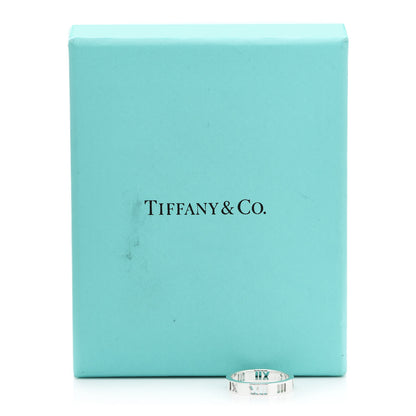 Tiffany Sterling Silver Narrow Atlas Pierced Ring 50 5.25 5 of 5