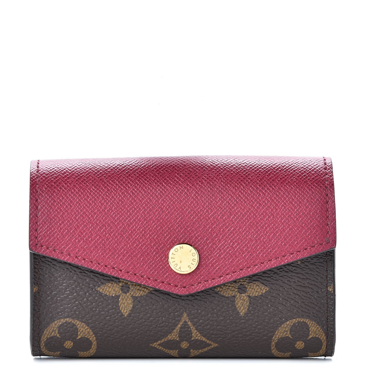 Louis Vuitton Monogram Sarah Multicartes Fuchsia 1 of 8