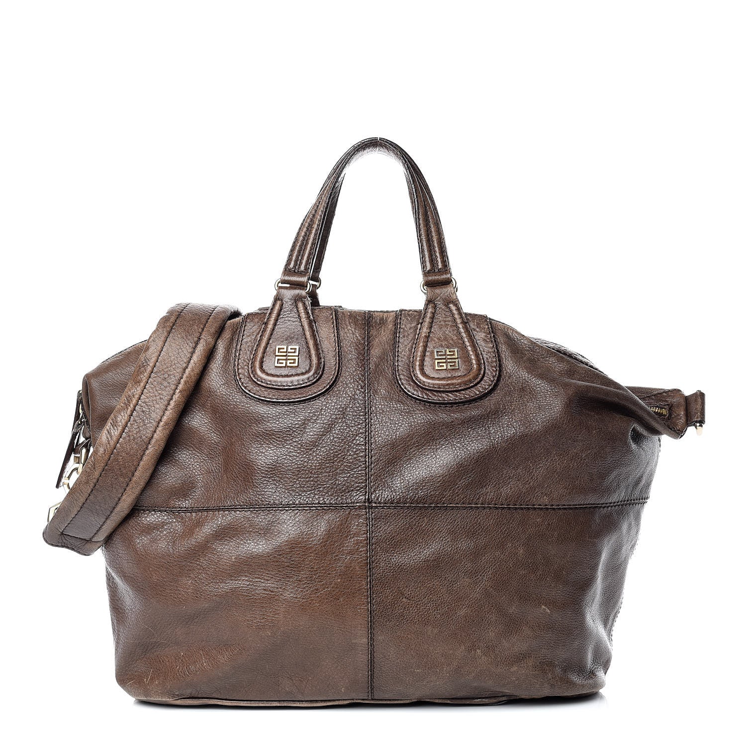 Givenchy Calfskin Large Nightingale Dark Brown 1 of 34