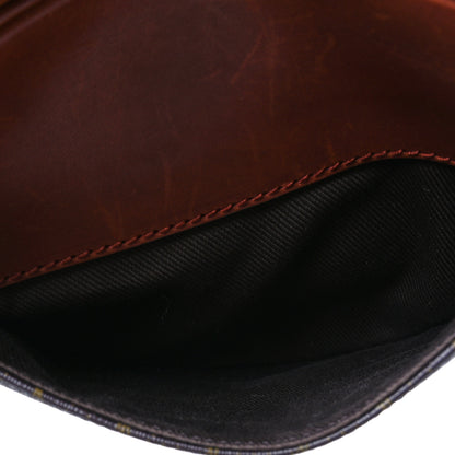 Saint Laurent Canvas Smooth Calfskin Le Monogramme Coeur Crossbody Chestnut 6 of 14