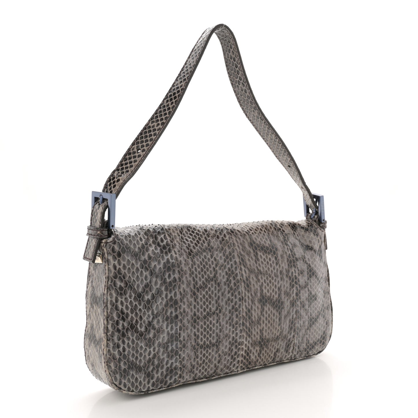 Snakeskin Baguette Grey