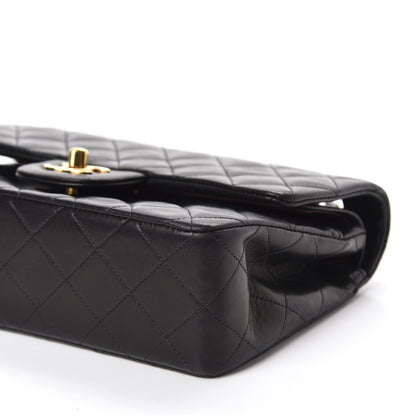 Chanel Lambskin Quilted Small Double Flap Black 7 of 13