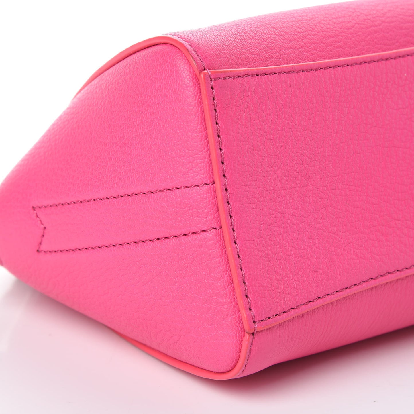 Sugar Goatskin Antigona Wristlet Pink