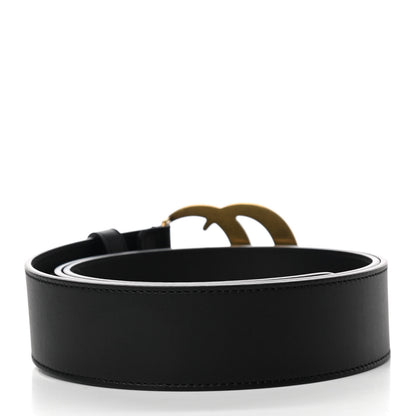 Gucci Calfskin Double G 40mm Belt 100 40 Black 2 of 5