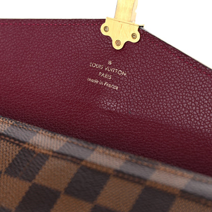 Louis Vuitton Damier Ebene Clapton Wallet Raisin 11 of 13