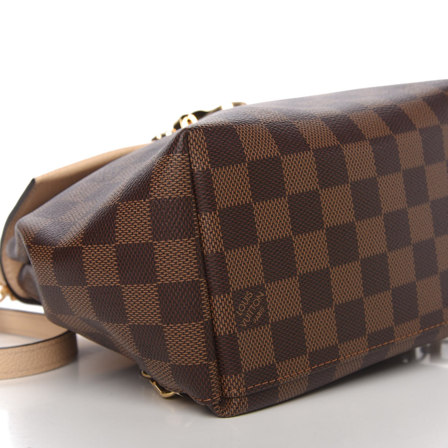 Damier Ebene Clapton Backpack Creme