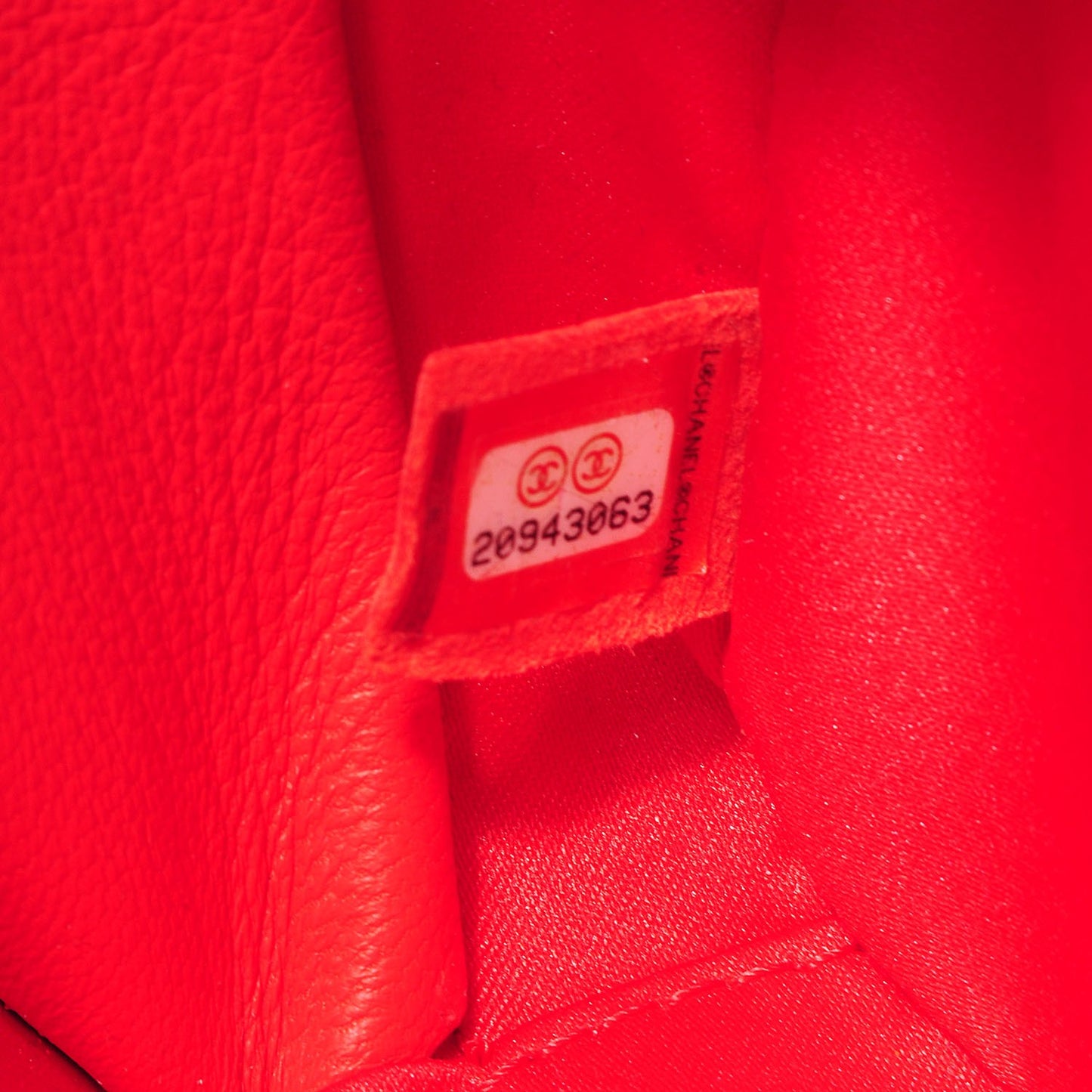 Lambskin Quilted Mini Pocket Box Red