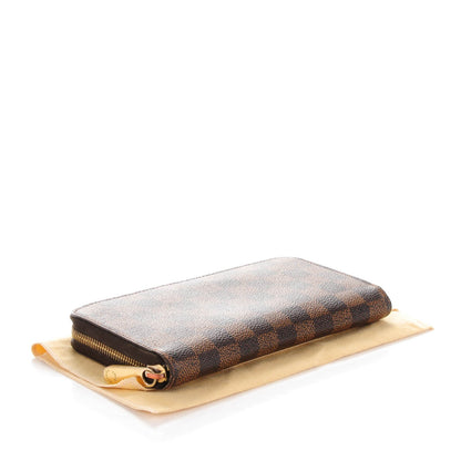 Louis Vuitton Damier Ebene Zippy Wallet 4 of 9
