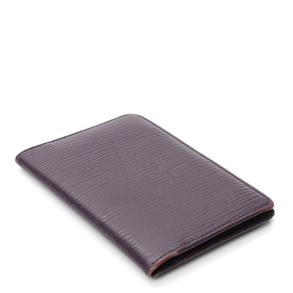 Louis Vuitton Epi Pocket Organizer Cassis 5 of 8