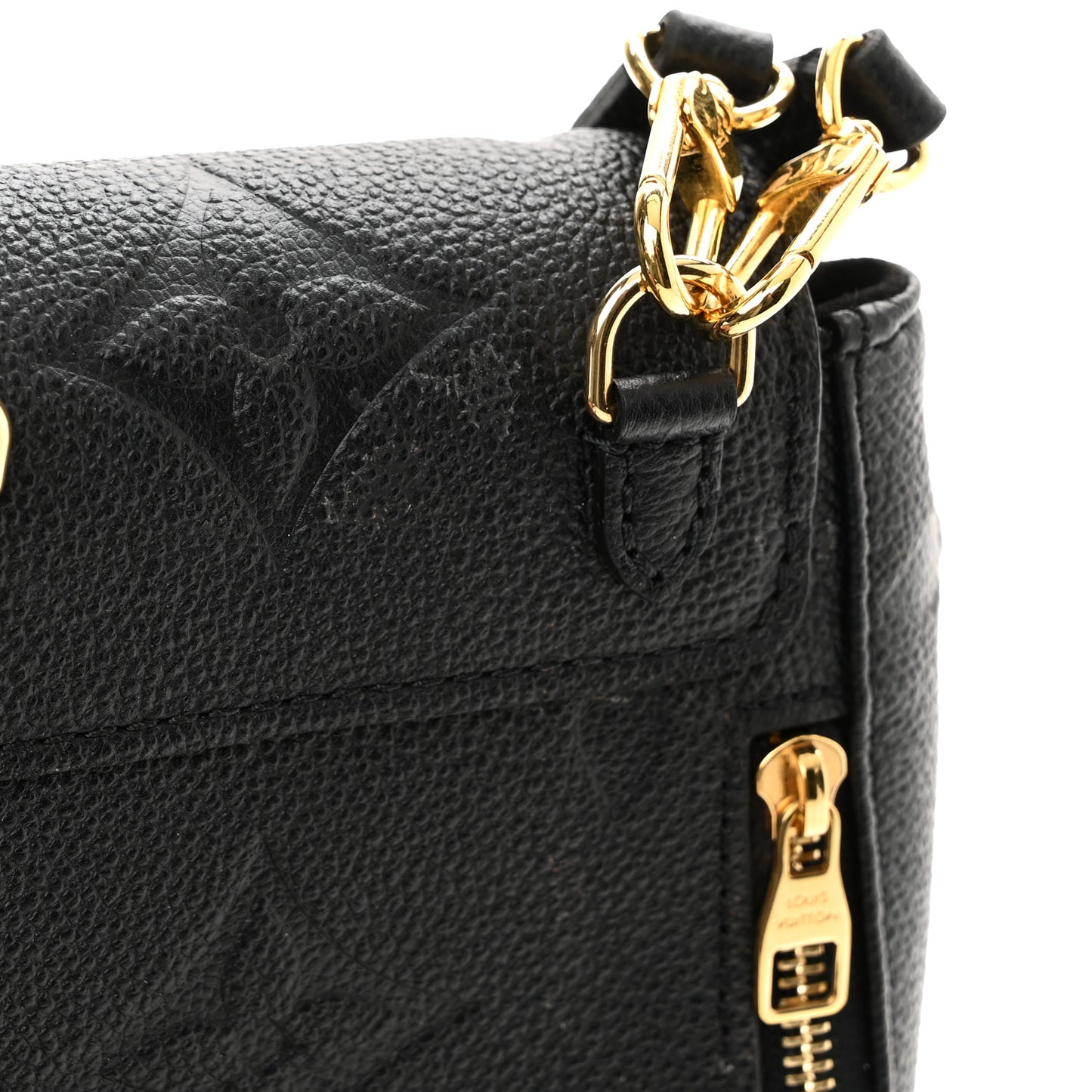 Empreinte Monogram Giant Tiny Backpack Black