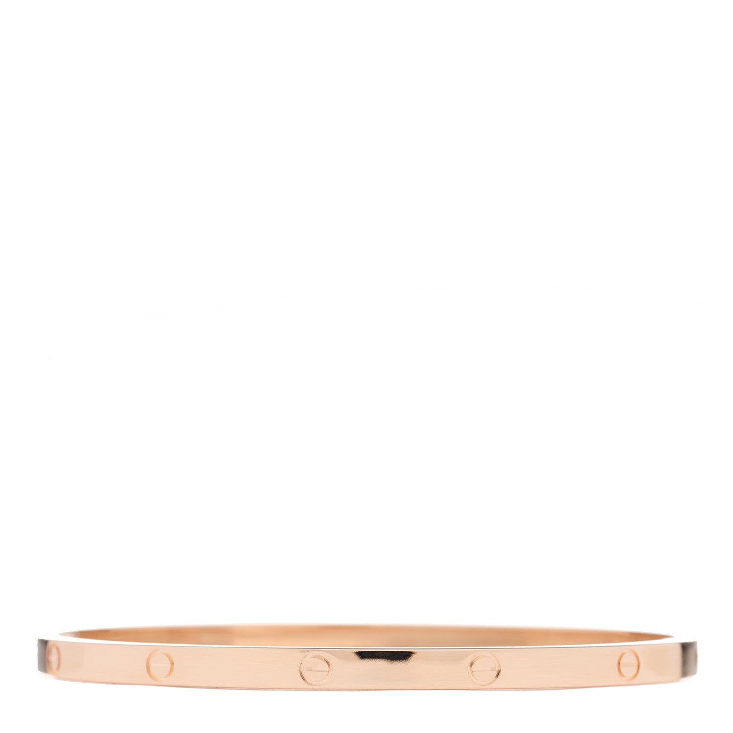 Cartier 18K Pink Gold Small LOVE Bracelet 17 2 of 4
