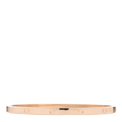 Cartier 18K Pink Gold Small LOVE Bracelet 17 2 of 4