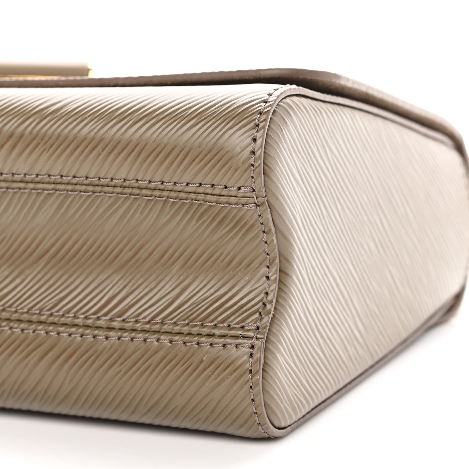 Louis Vuitton Epi Twist Shoulder Bag MM Smokey Brown 9 of 10