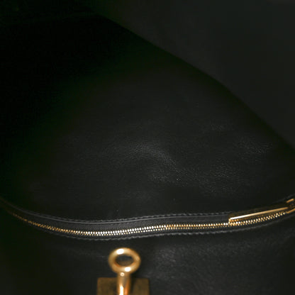 Balenciaga Smooth Calfskin Large Bel Air Hobo Black 5 of 10