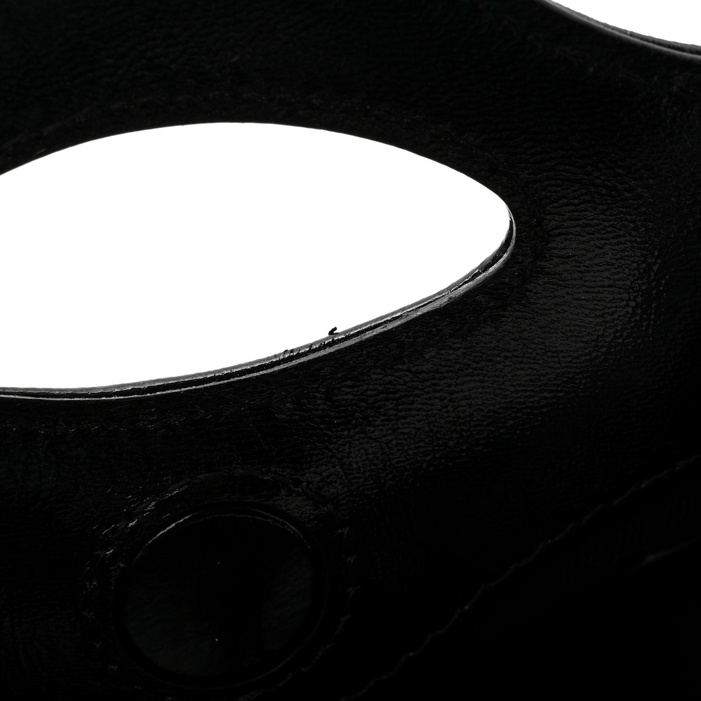 Shiny Lambskin Quilted Micro 31 Clutch With Chain Black