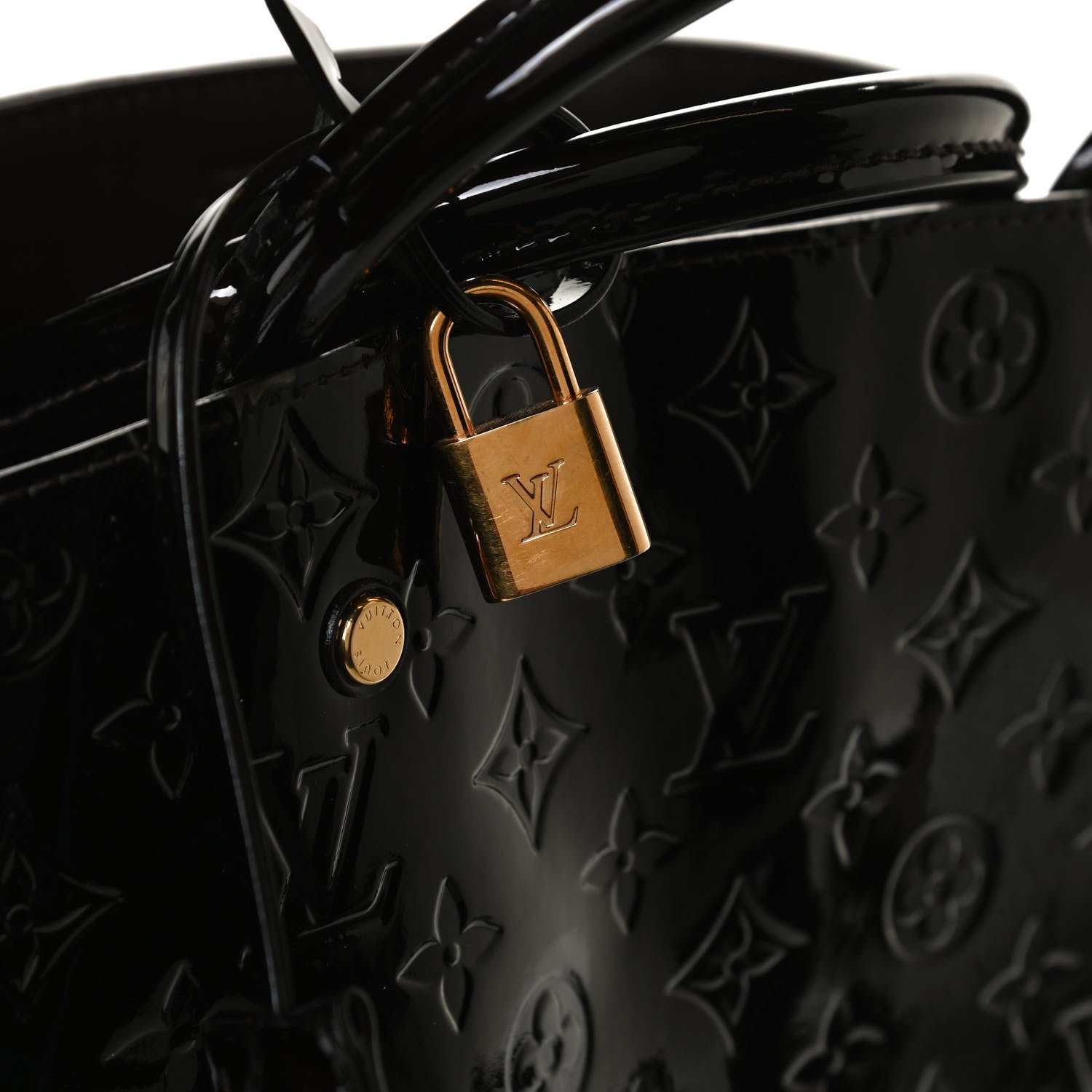 Louis Vuitton Vernis Montaigne MM Amarante 12 of 13