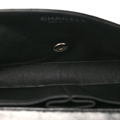 Chanel Lambskin Quilted East West Flap Black 5 of 13