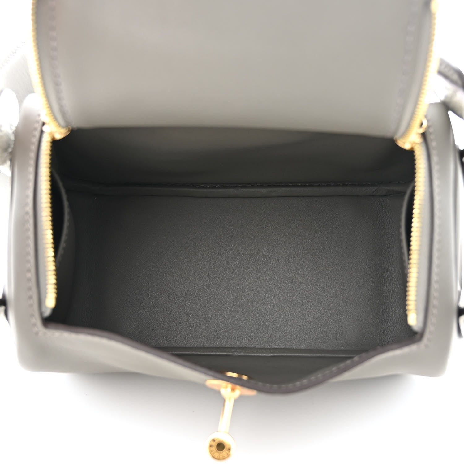 Hermes Swift Matte Alligator Mini Touch Lindy 20 Gris Meyer 5 of 11