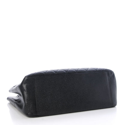 Chanel Caviar Quilted Grand Shopping Tote GST Black 4 of 9