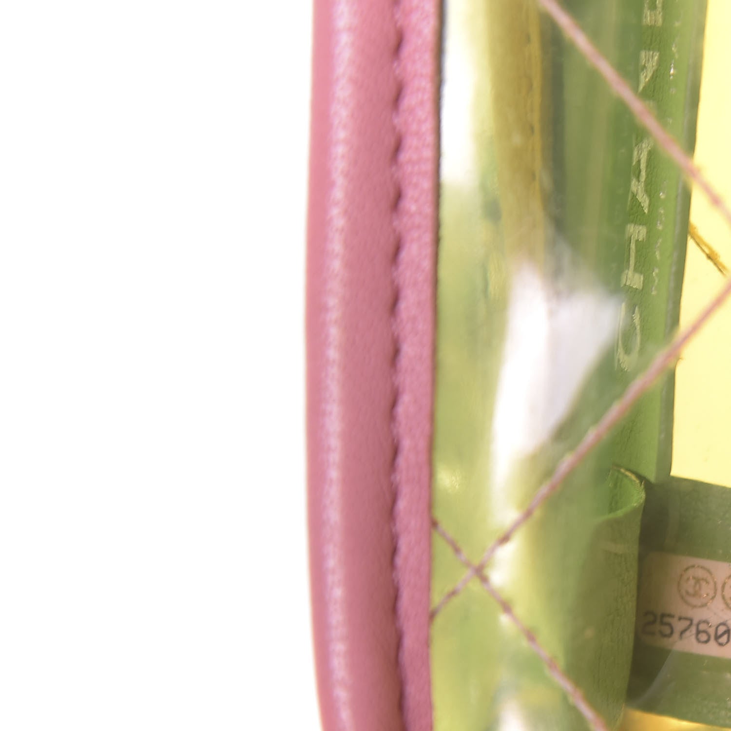 Chanel Lambskin PVC Quilted Mini Coco Splash Flap Yellow Green Pink 10 of 13