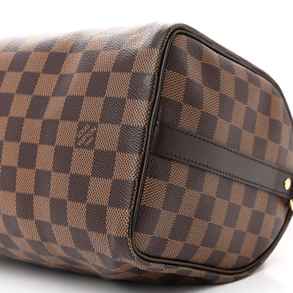 Louis Vuitton Damier Ebene Speedy Bandouliere 25 9 of 10