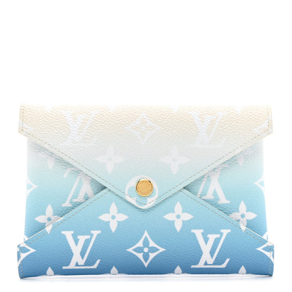 Louis Vuitton Monogram Giant By The Pool Kirigami Pochette Set Blue Mist 1 of 8