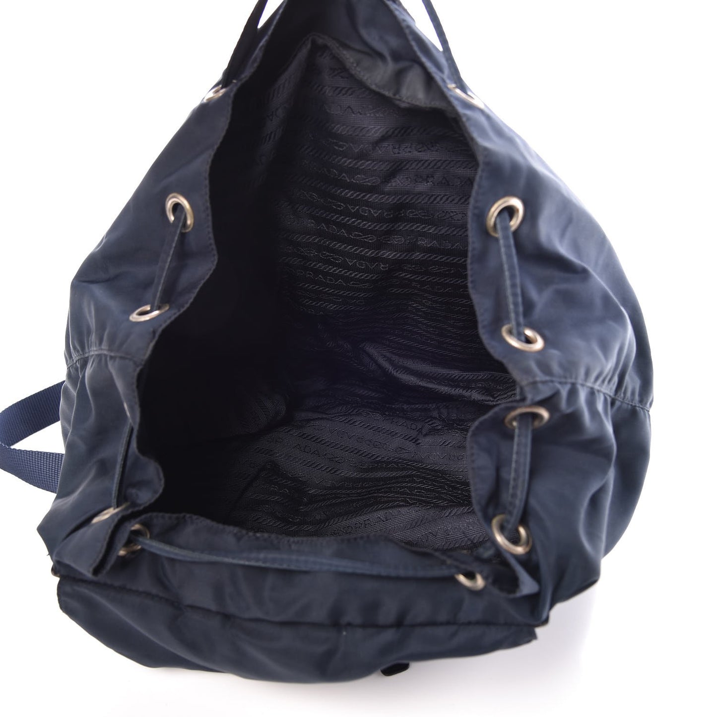 Tessuto Nylon Medium Backpack Blue