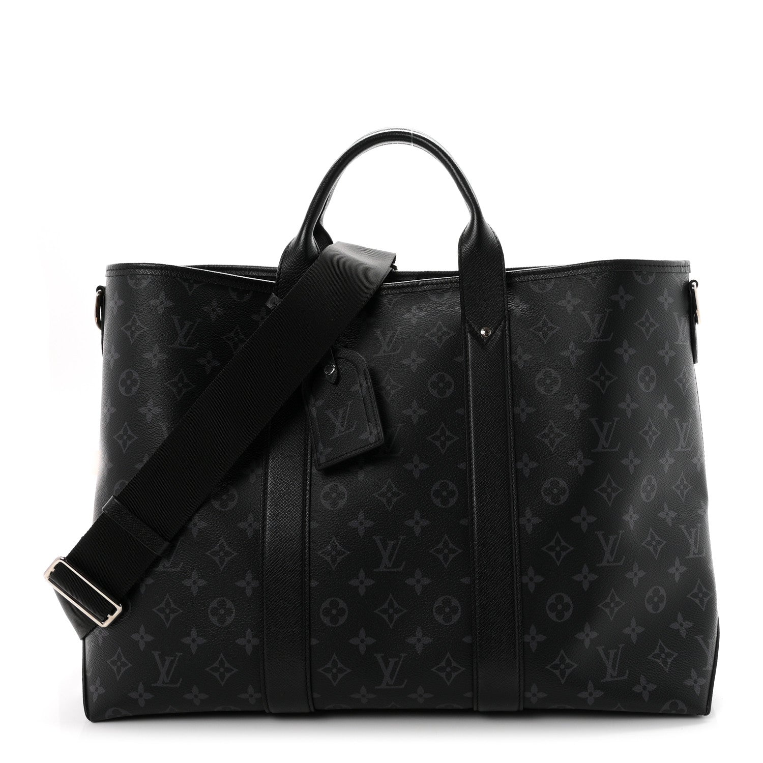 Louis Vuitton Monogram Eclipse Taigaramma Weekend Tote NM 1 of 9