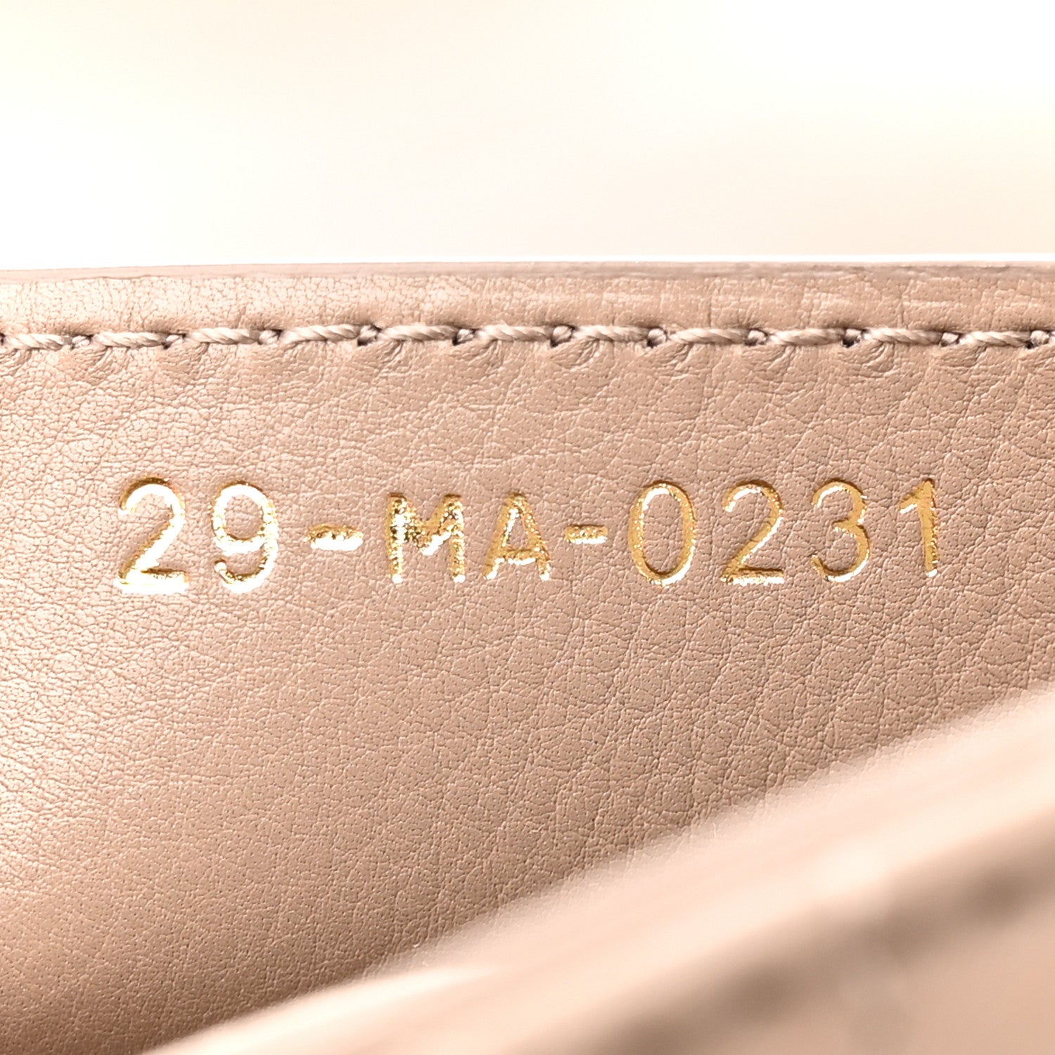 Christian Dior Calfskin Cannage Medium Caro Bag Taupe 7 of 11
