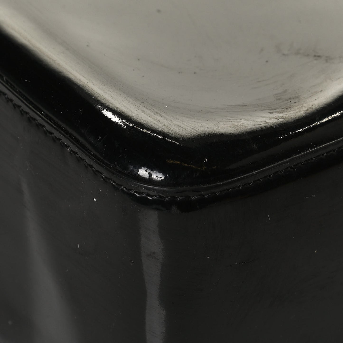 Patent Tote Black
