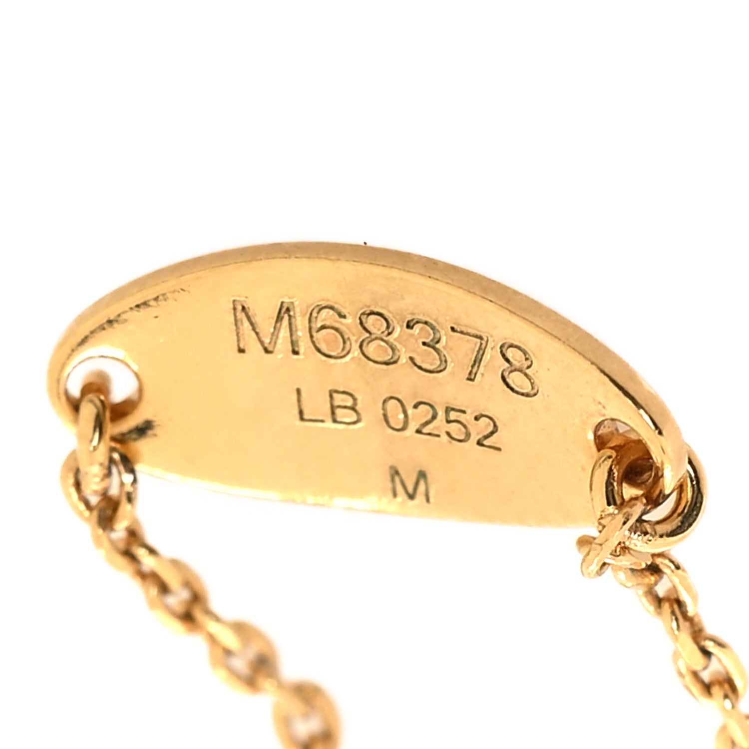 Louis Vuitton Crystal Blooming Strass Ring Set M Gold 5 of 6