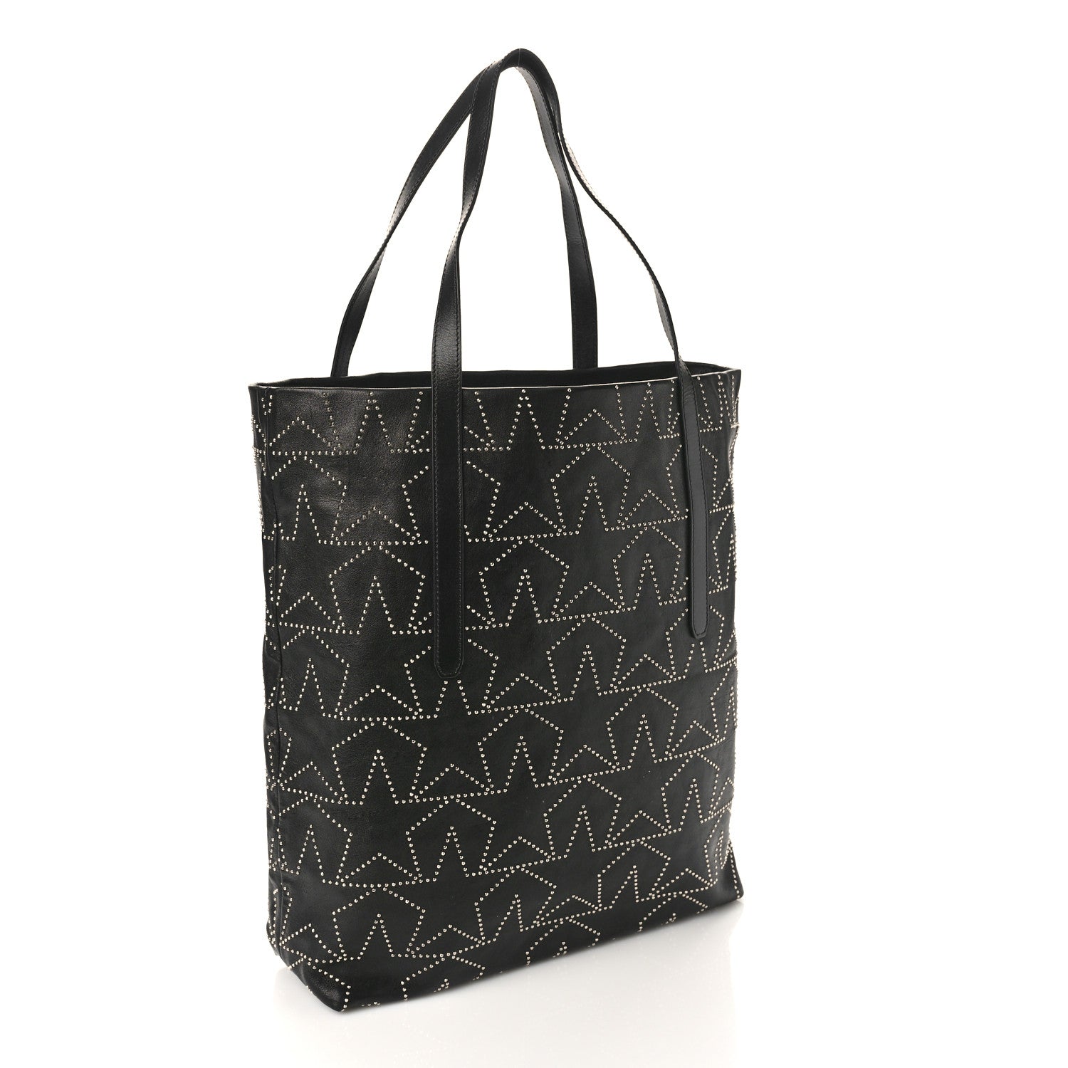 Jimmy Choo Calfskin Star Studded Sofia Tote Black 2 of 8