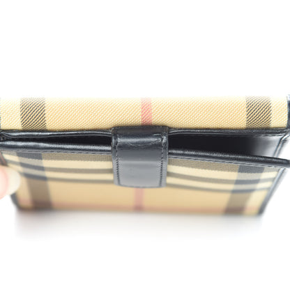 Burberry House Check Compact Wallet Black 12 of 12