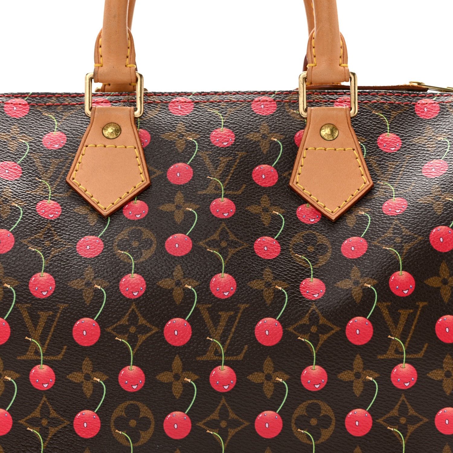 Louis Vuitton Monogram Cerises Speedy 25 8 of 15