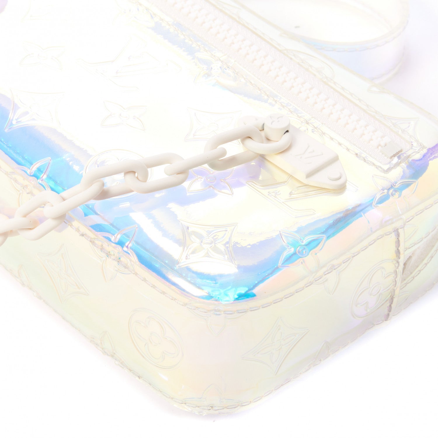 Louis Vuitton PVC Monogram Pochette Volga Iridescent Prism 4 of 7