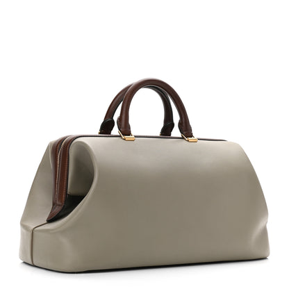 Celine Satin Calfskin Long Frame Doctor Bag Taupe 1 of 9