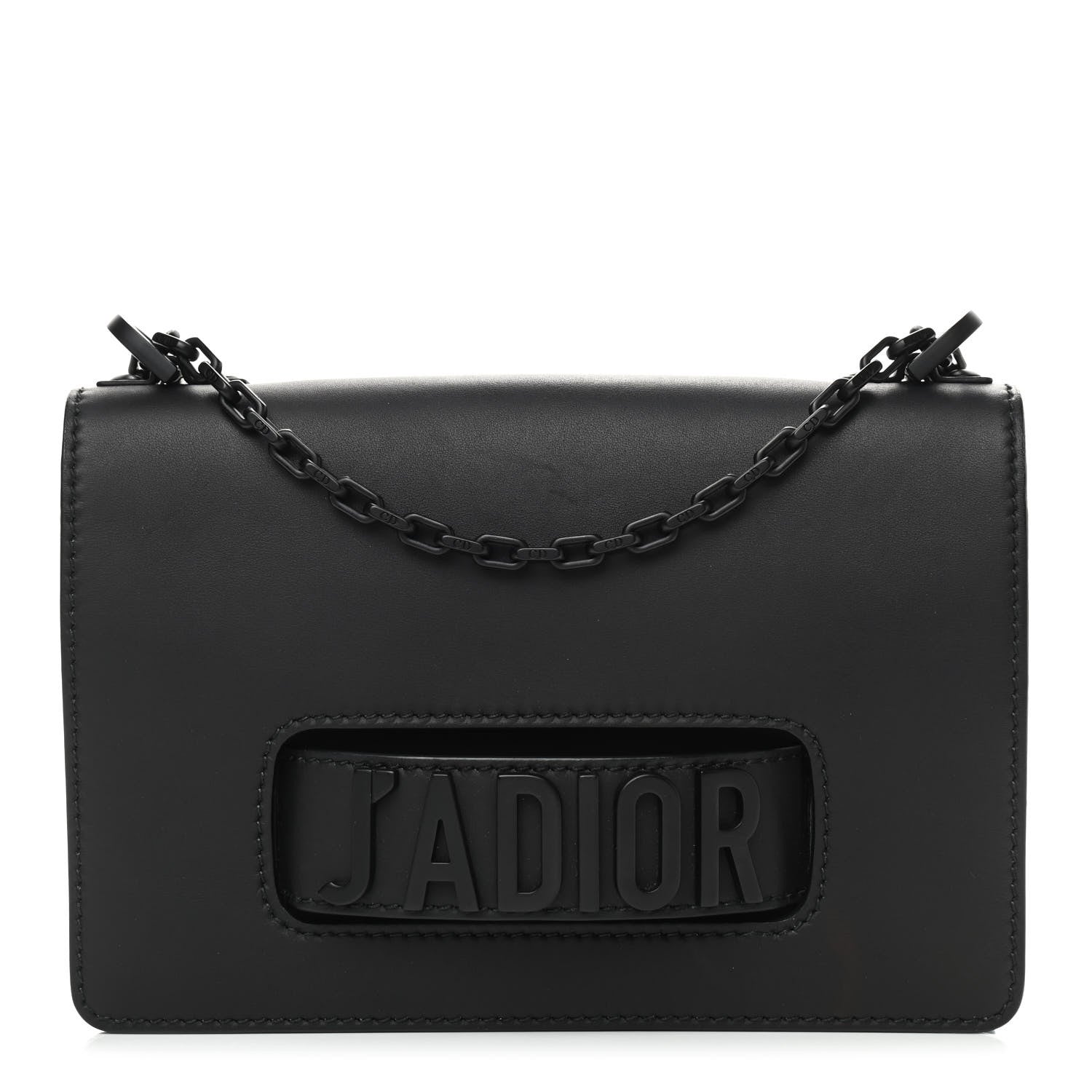 Christian Dior Ultra Matte Calfskin J'Adior Chain Flap Bag Black 1 of 10