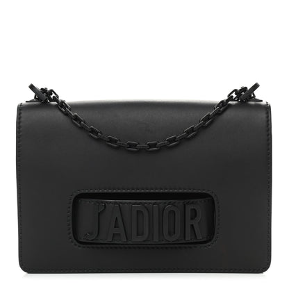 Christian Dior Ultra Matte Calfskin J'Adior Chain Flap Bag Black 1 of 10
