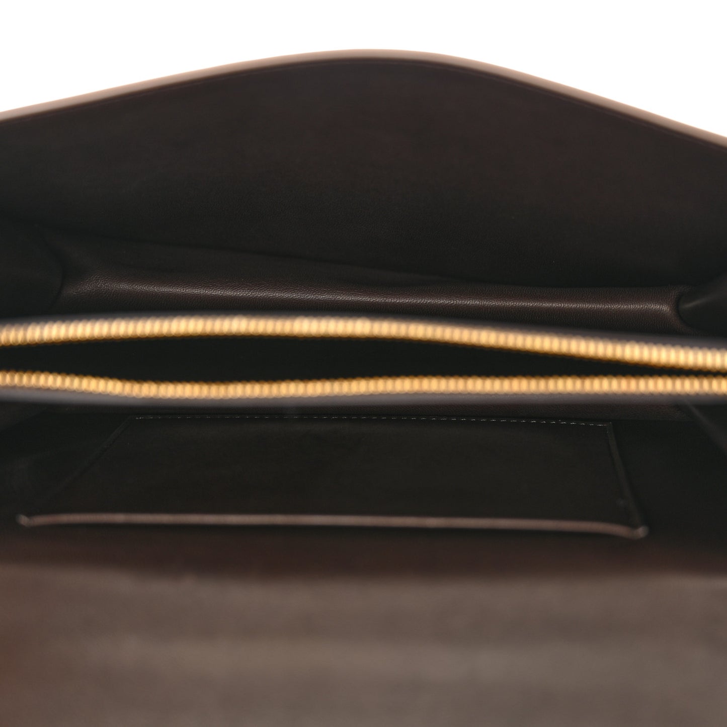 Sleek Calfskin The Sofia 10 Top Handle  Stone
