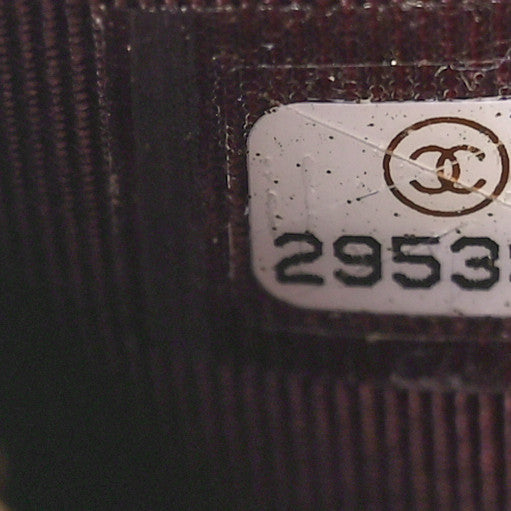 Caviar Quilted Large Gusset Zip Around Wallet Black