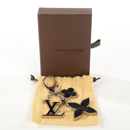Louis Vuitton Electric Epi Fleur d'Epi Bag Charm Black 4 of 6