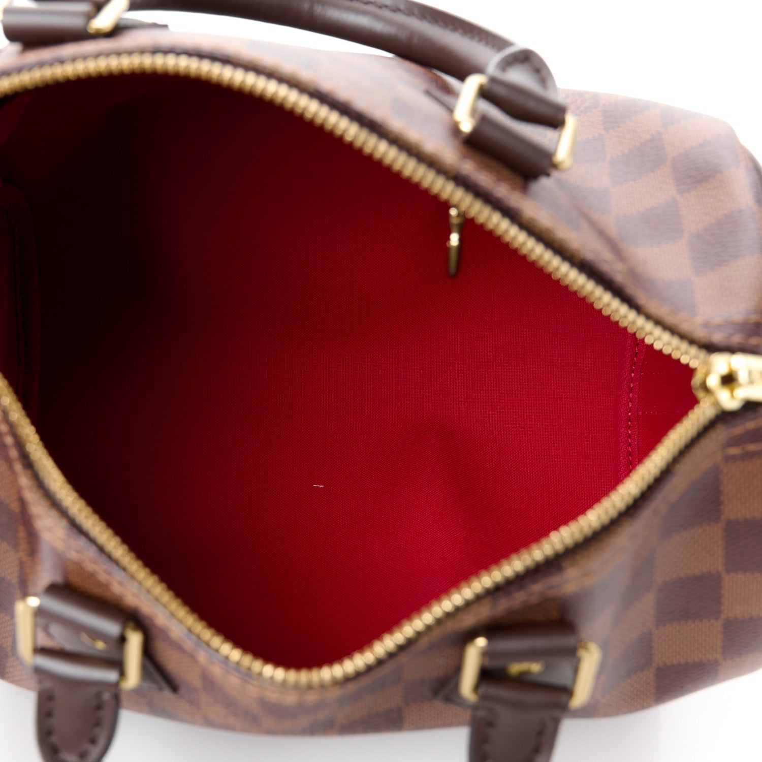 Louis Vuitton Damier Ebene Speedy Bandouliere 25 5 of 13