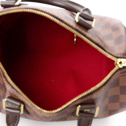 Louis Vuitton Damier Ebene Speedy Bandouliere 25 5 of 13