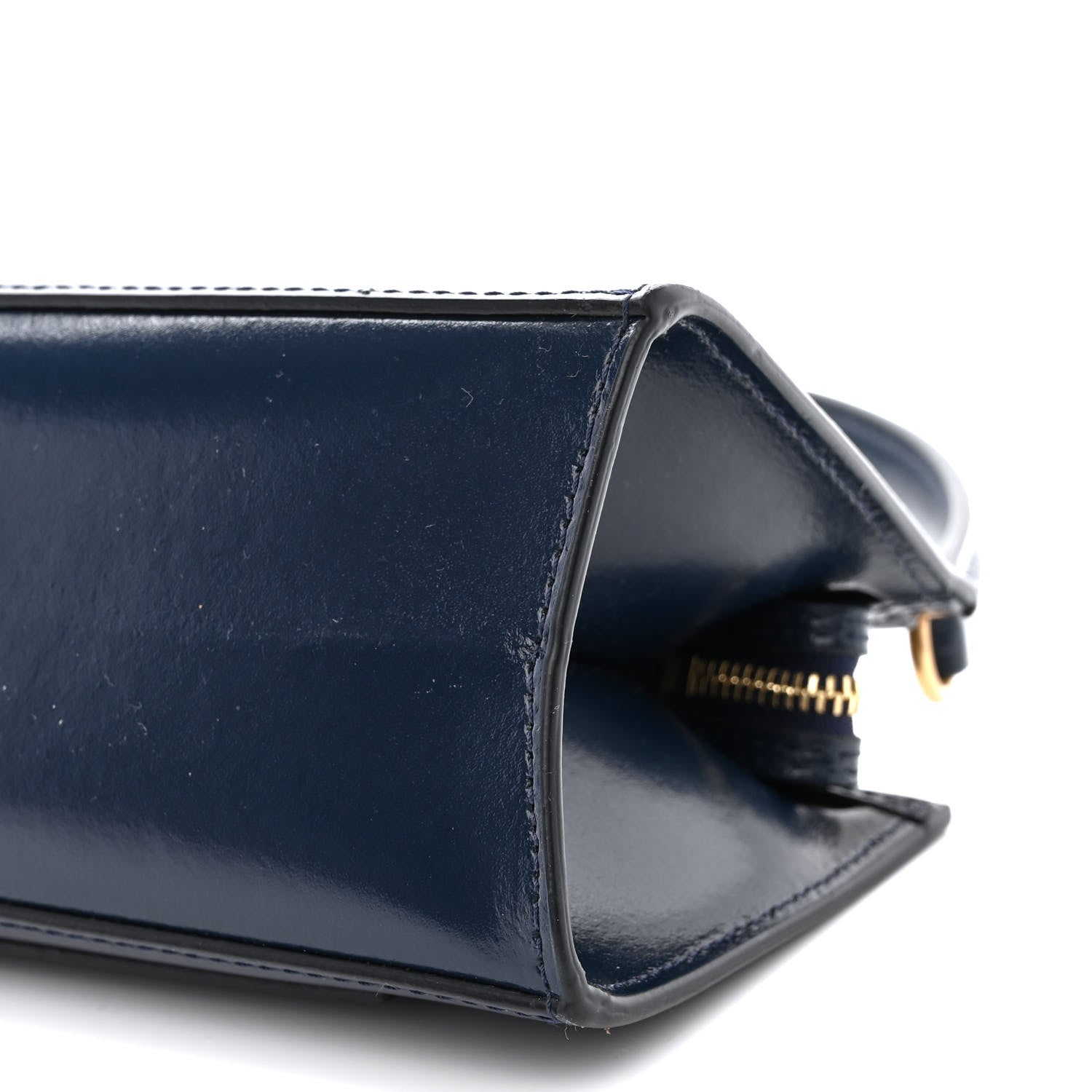 Mansur Gavriel Calfskin Pencil Shoulder Bag Navy 9 of 9
