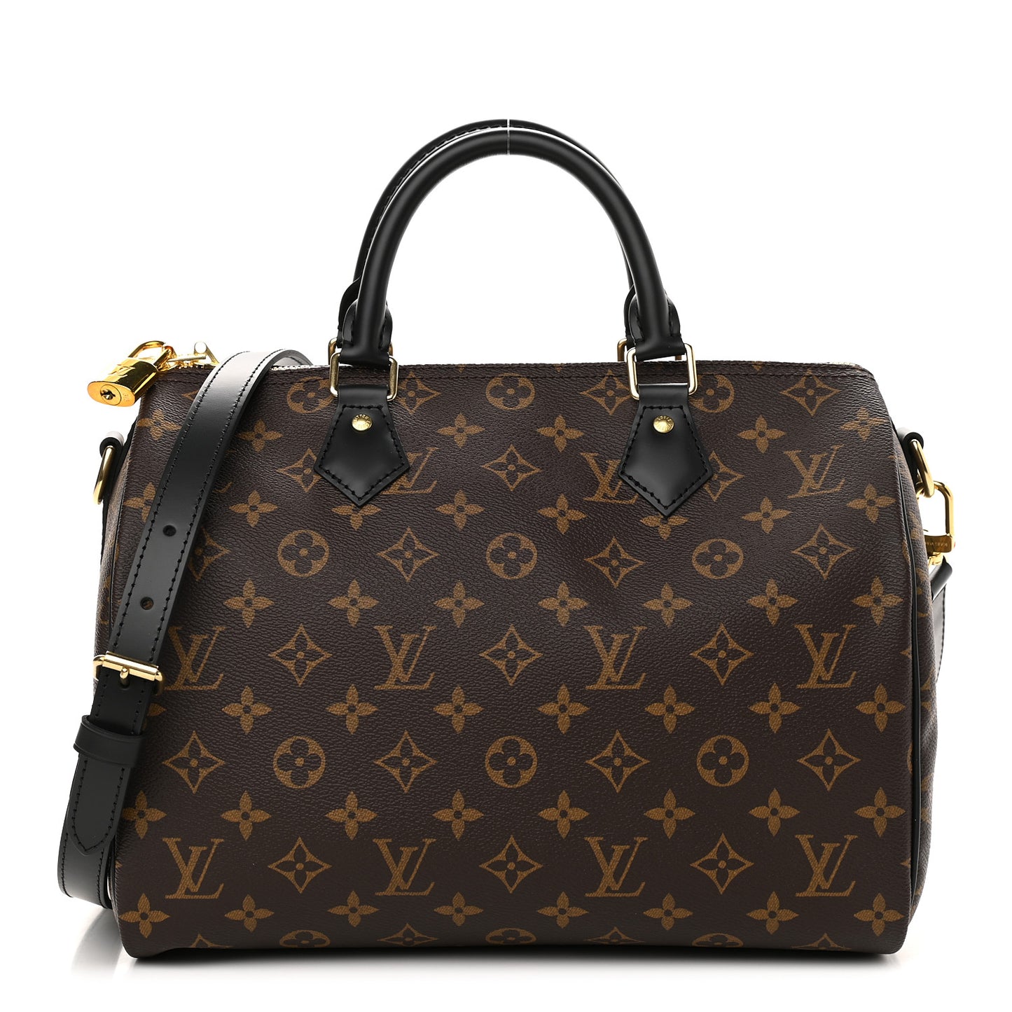 Monogram My World Tour Speedy Bandouliere 30 Black