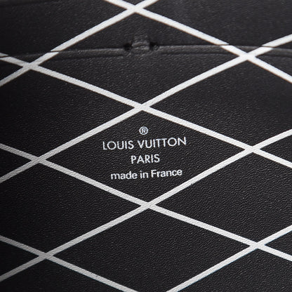 Louis Vuitton Epi Trunk Chain Wallet Black 6 of 12
