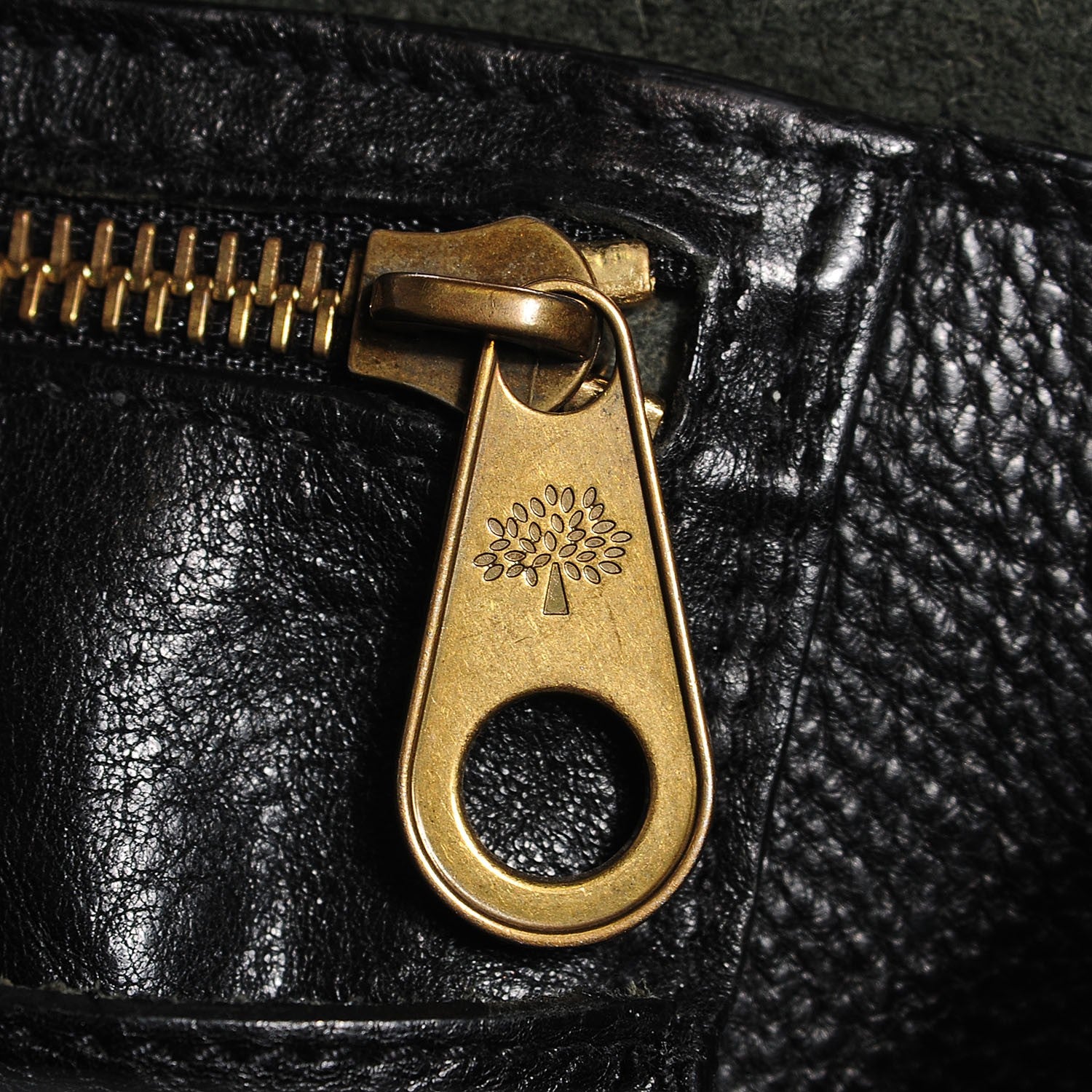 Mulberry Natural Calfskin Bayswater Black 7 of 12