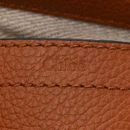 Chloe Grained Calfskin Small Marcie Saddle Bag Tan 6 of 13