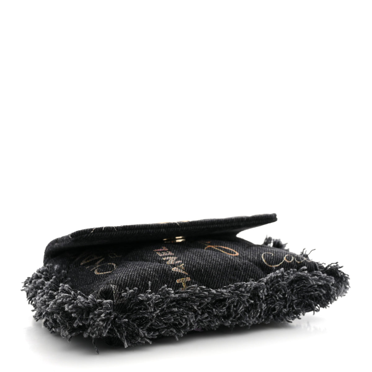 Denim Quilted Denim Mood Belt Bag Black Multicolor